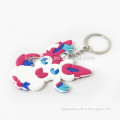 Chinese Supplier Promotional PVC Key chain Animation 2d Key ring